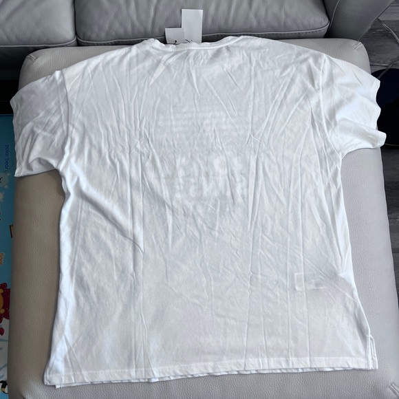 NWT - Mango Women’s Printed Embossed Letters Oversized Short Sleeve Tee - M/L - Picture 7 of 9